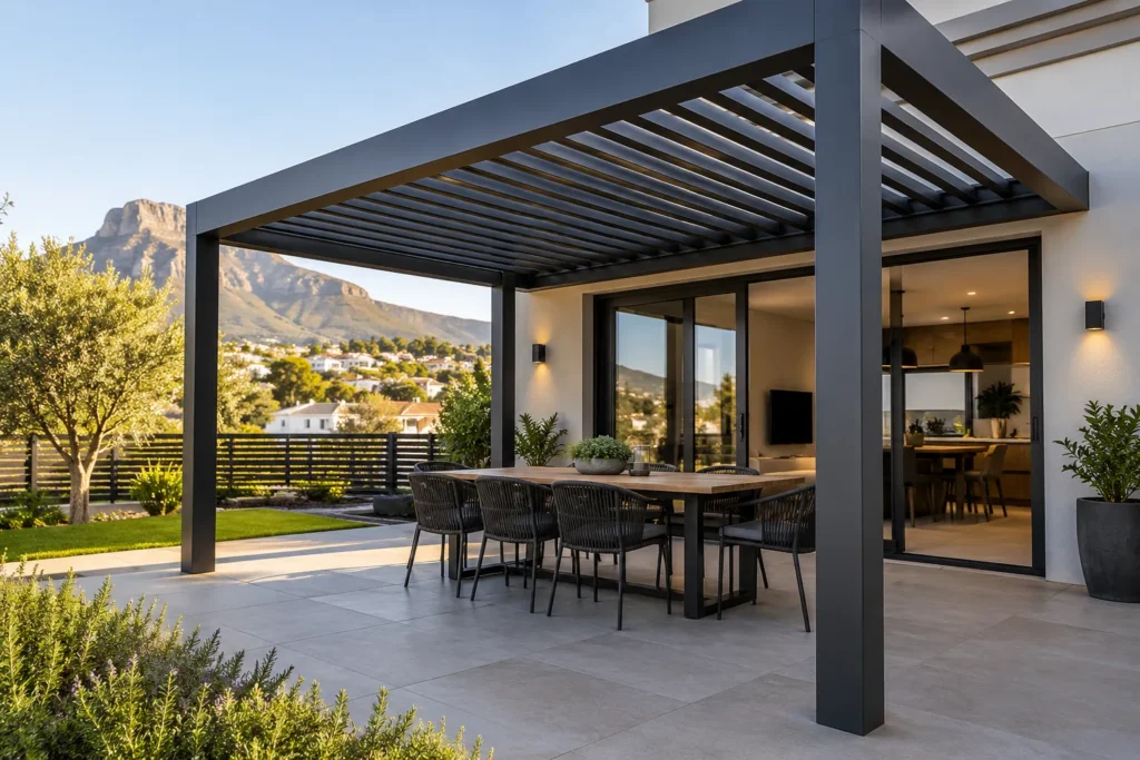 Steel Pergolas in Cape Town: A Complete Guide to Design, Cost and Maintenance